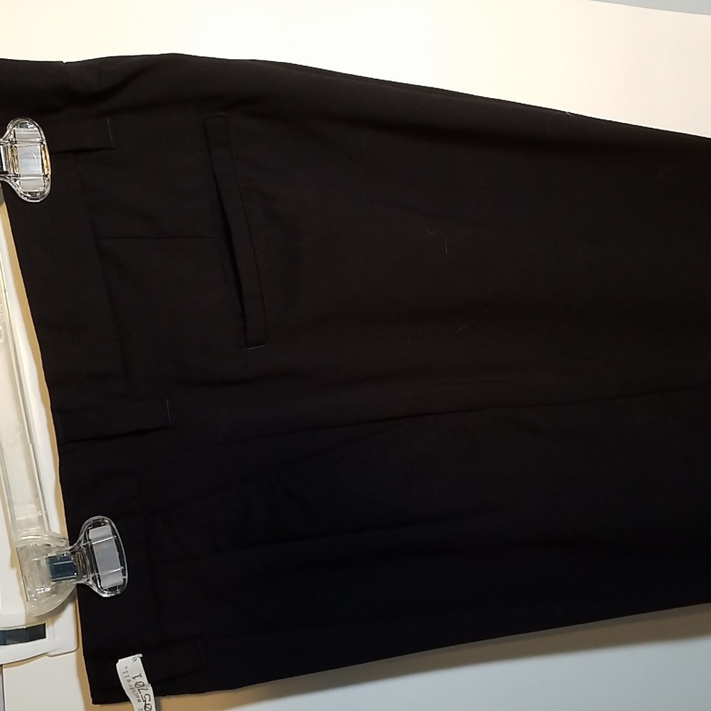 GAP PANTS WOOL DRESS SLACKS 32/30 Black